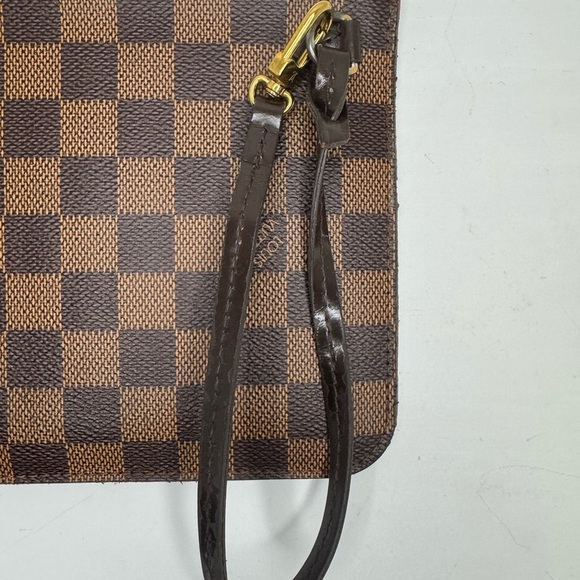 LOUIS VUITTON Damier Neverfull MM Accessory Pouch LV France. - Picture 3 of 10